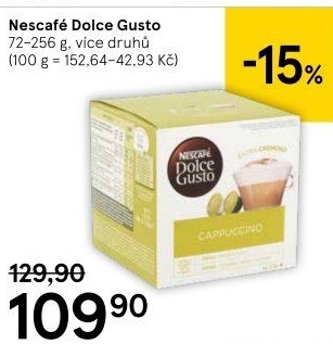 Kapsle Dolce Gusto Nescafé