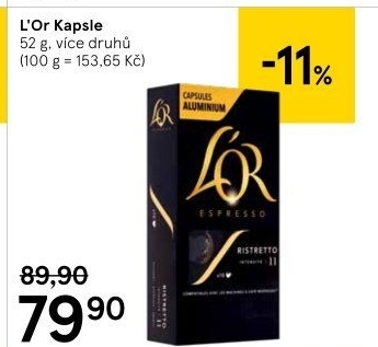 Kapsle L'
