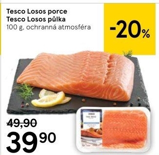 Losos filety Tesco