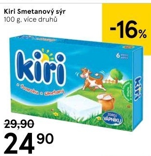 Sýr tavený Kiri
