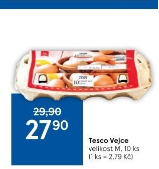 Vejce M Tesco