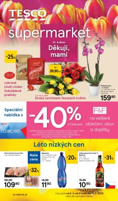akční leták Tesco 6.5.2020-12.5.2020
