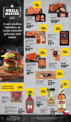 akční leták Tesco 6.5.2020-12.5.2020