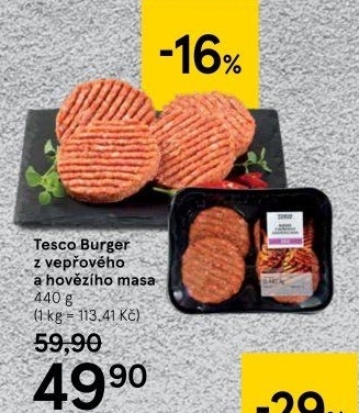 Burger Tesco