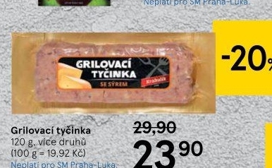 Grilovací tyčinky Krahulík