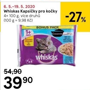 Kapsičky pro kočky Whiskas