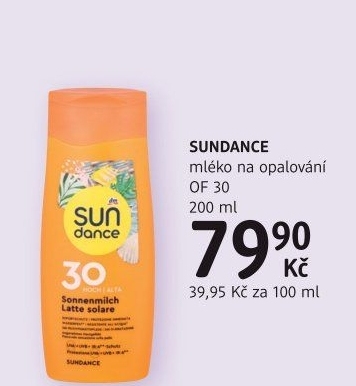 Mléko na opalování OF 30 Sundance
