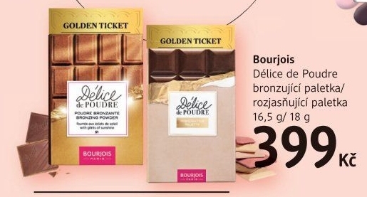 Paletka rozjasňovačů Delice de Poudre Bourjois