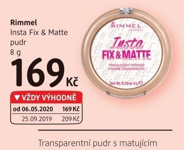 Pudr transparentní Insta Fix&amp