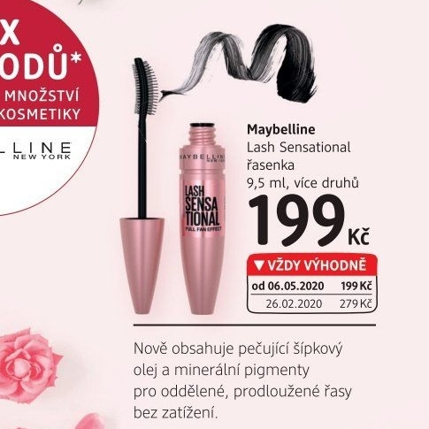Řasenka Lash Sensational Maybelline