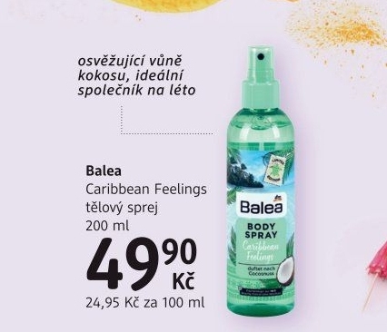 Sprej tělový Balea