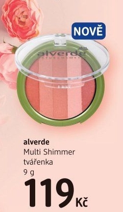 Tvářenka Multi Shimmer Alverde