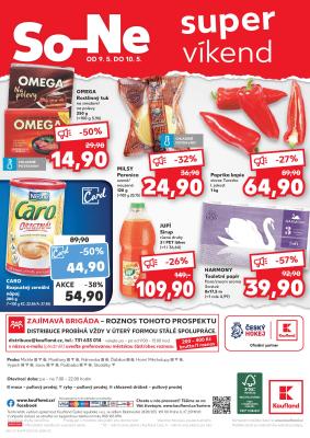 akční leták Kaufland 9.5.2020-10.5.2020