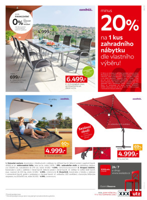 akční leták XXXLutz 11.5.2020-24.5.2020