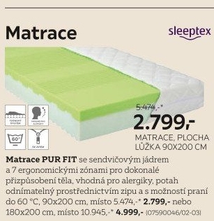 Matrace Sleeptex