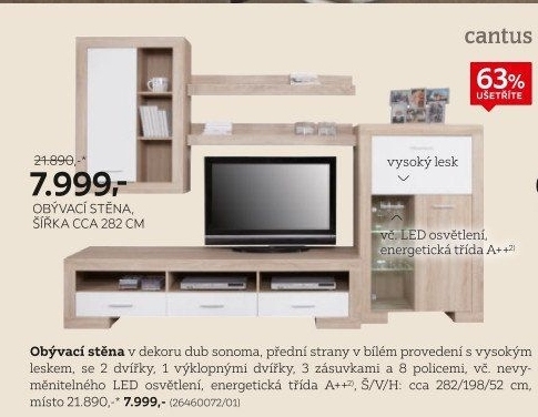 Obývací stěny Cantus