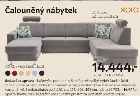 Sedací souprava Xora
