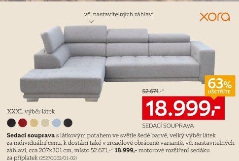 Sedací souprava Xora