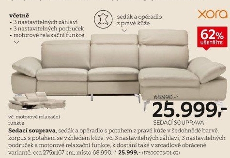 Sedací souprava Xora
