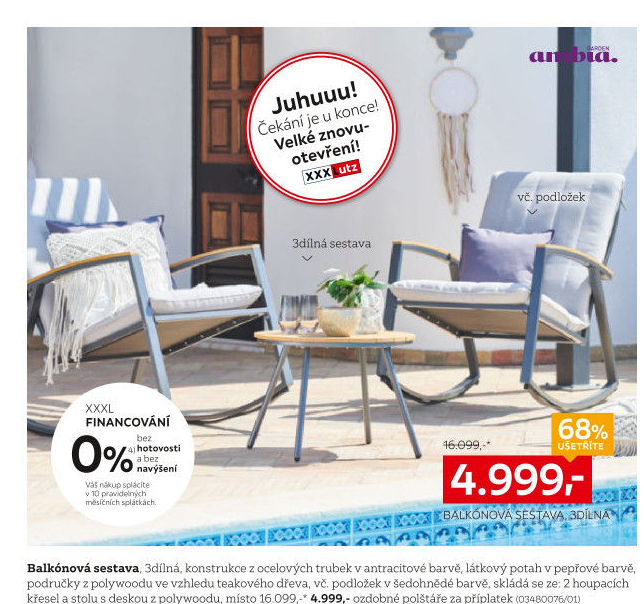 Balkonový set Ambia - XXXLutz akcniletaky.com