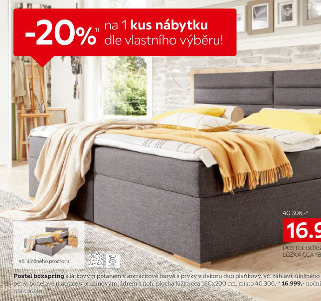 Postel čalouněná Esposa