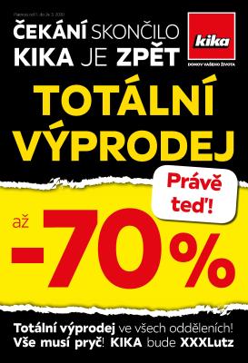 akční leták Kika nábytek 11.5.2020-24.5.2020