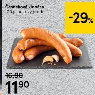 Česneková klobása