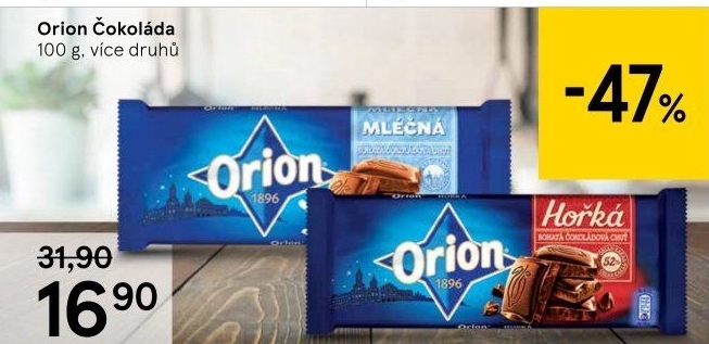 Čokoláda Orion