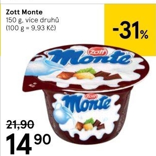 Dezert Monte Zott