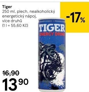 Energetický nápoj Tiger