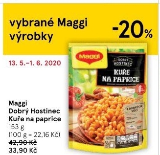 Jídla instantní Dobrý hostinec Maggi