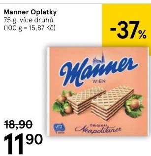 Oplatky Manner