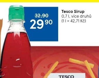 Sirup Tesco