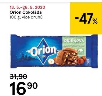 Čokoláda Orion