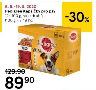 Kapsičky pro psy Pedigree
