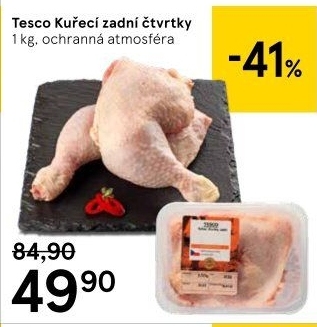 Kuřecí čtvrtky Tesco