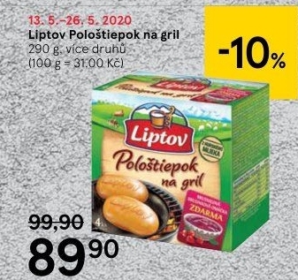 Sýr Polooštiepok na gril Liptov