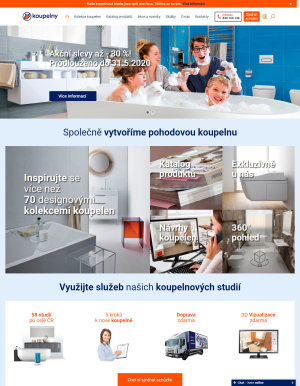 akční leták KOUPELNY Ptáček 12.5.2020-18.5.2020