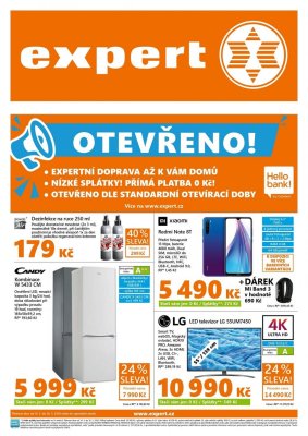 akční leták Expert elektro 14.5.2020-20.5.2020