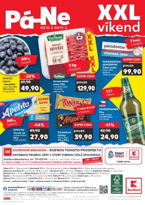 akční leták Kaufland 15.5.2020-17.5.2020