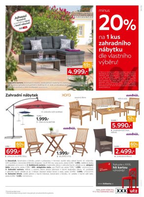 akční leták XXXLutz 11.5.2020-24.5.2020