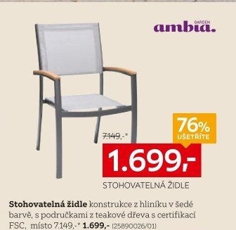 Zahradní židle Ambia