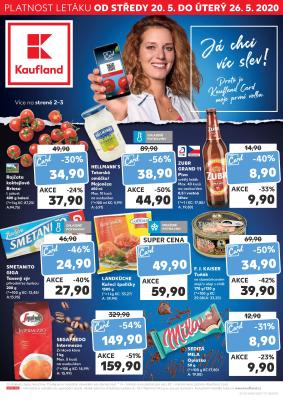 akční leták Kaufland 20.5.2020-26.5.2020