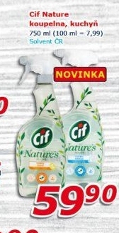 Čistič na koupelny Nature'