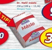 Máslo Dr.Halíř