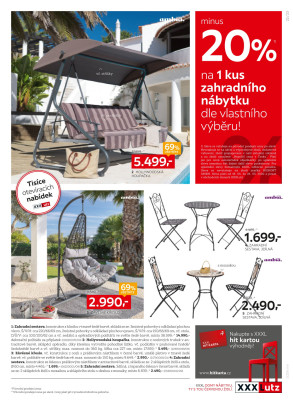 akční leták XXXLutz 18.5.2020-31.5.2020