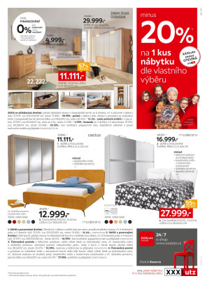 akční leták XXXLutz 18.5.2020-31.5.2020
