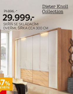 Šatní skříň Dieter Knoll Colection