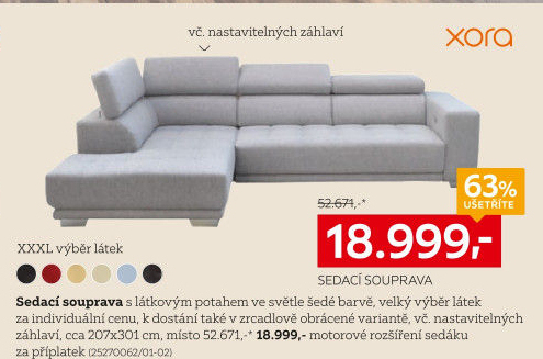 Sedací souprava Xora