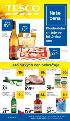 akční leták Tesco 20.5.2020-26.5.2020